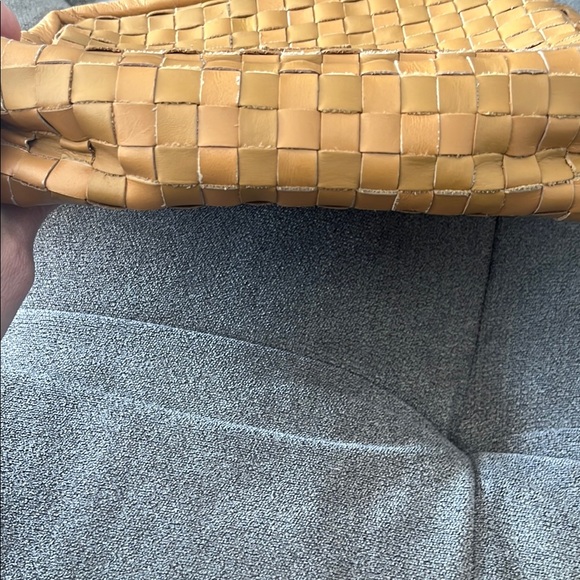 Able Valerie Tan Woven Leather Crossbody Bag - Picture 4 of 6